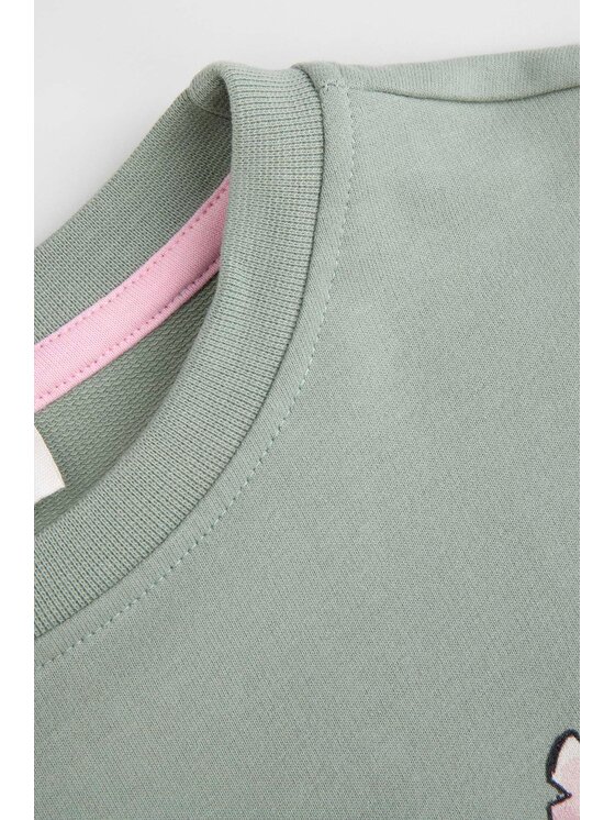 Coccodrillo Coccodrillo Bluza WC5132104LGD-019 Zielony Regular Fit