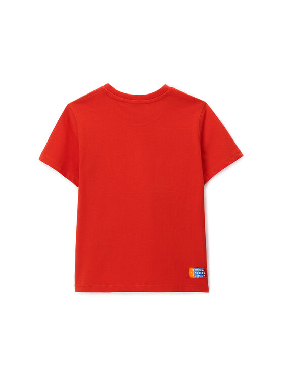 Original Marines Original Marines T-Shirt DFP2210CM Czerwony Regular Fit