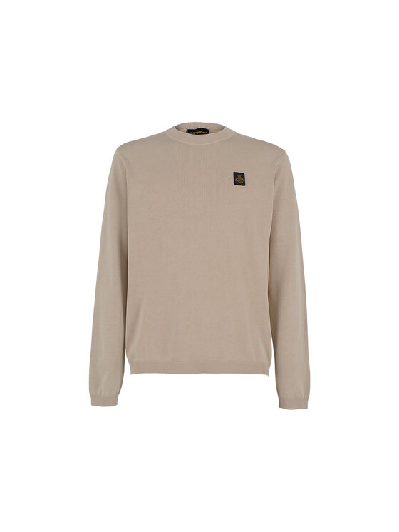 RefrigiWear RefrigiWear Maglione M35800-A00081 Beige Regular Fit
