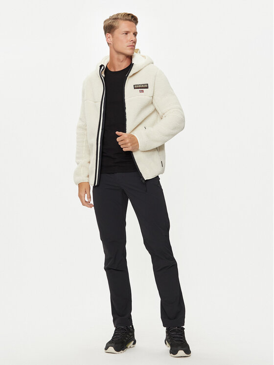 Napapijri Napapijri Fleece T-Tynik NP0A4IA8 Μπεζ Regular Fit