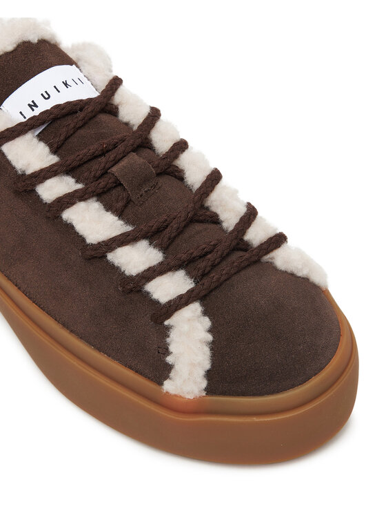 Inuikii Inuikii Tenisice Shearling Low 1001.001.0242 Smeđa