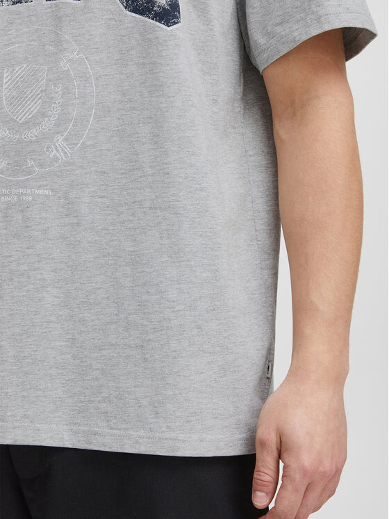 Solid Solid T-Shirt 21107872 Grau Regular Fit