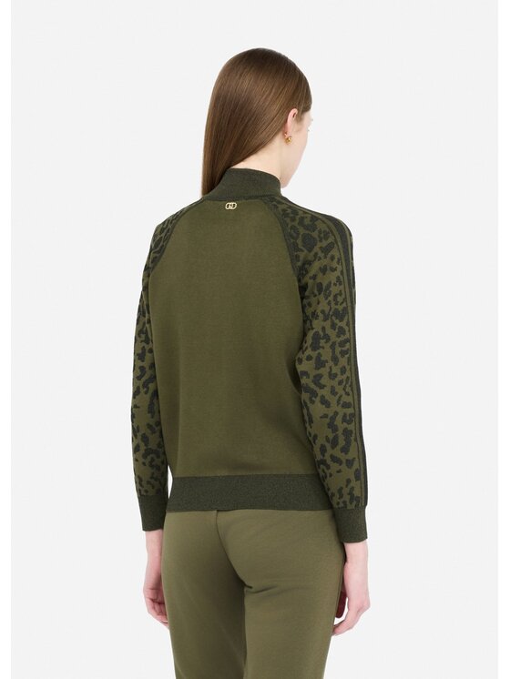 Liu Jo Liu Jo Cardigan TF5171MS49IA4350 Verde Regular Fit