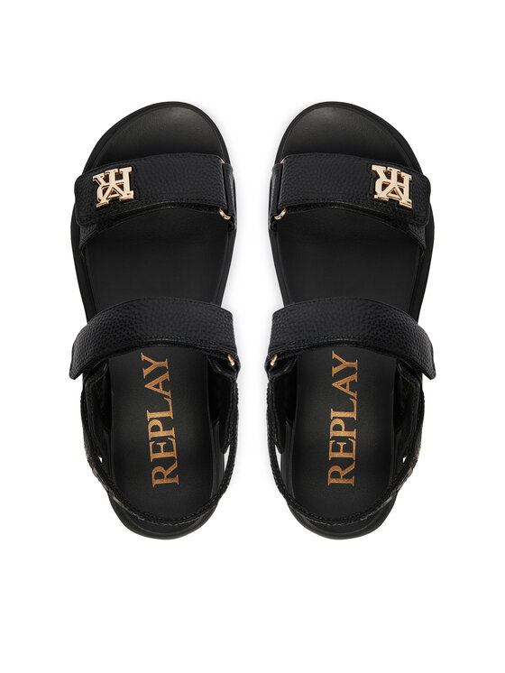 REPLAY REPLAY Сандали GWF5D .000.C0009S Черен