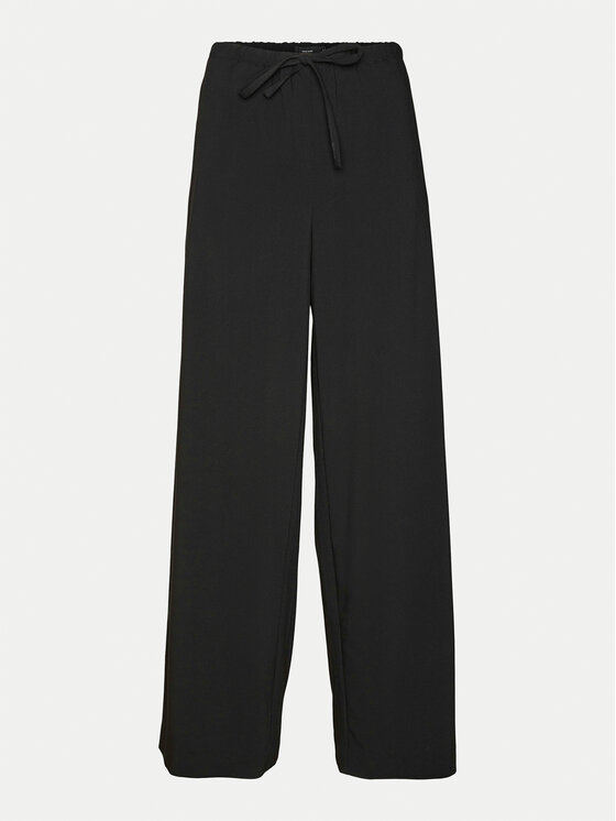 Vero Moda Vero Moda Hlače Babette 10320601 Crna Straight Fit