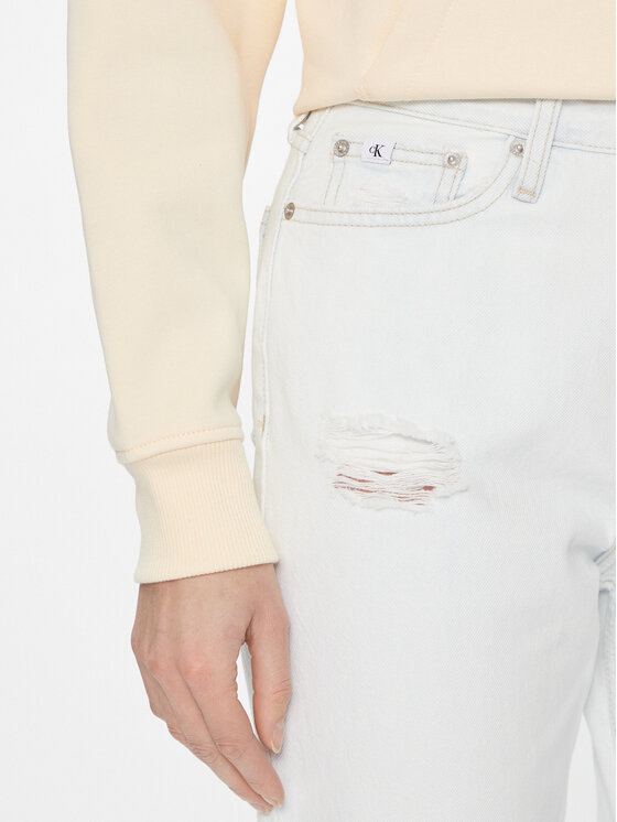 Calvin Klein Jeans Calvin Klein Jeans Jeansy Mom Jean J20J222147 Modrá Mom Fit