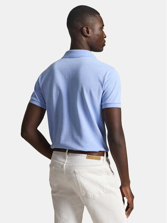 Polo Ralph Lauren Polo Ralph Lauren Tricou polo 710680784031 Albastru deschis Custom Slim Fit