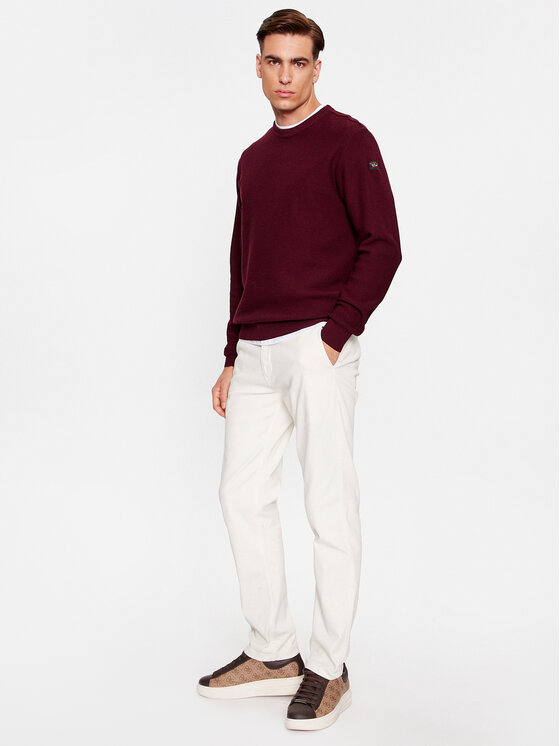 Guess Guess Chino Angels M3BB16 WFPRA Écru Slim Fit