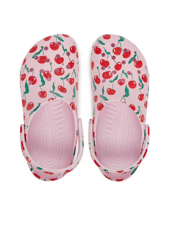 Crocs Crocs Şlapi Classic Fresh Fruits Clog 211008 Roz