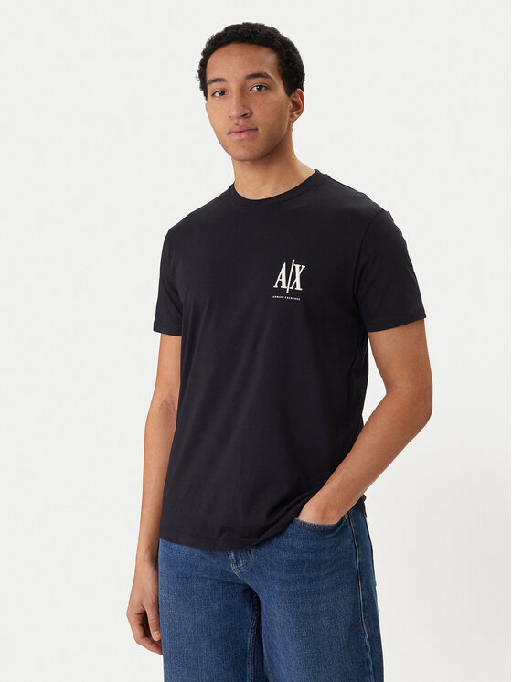 Armani Exchange Armani Exchange T-Shirt XM000365 AF12308 UB101 Granatowy Regular Fit