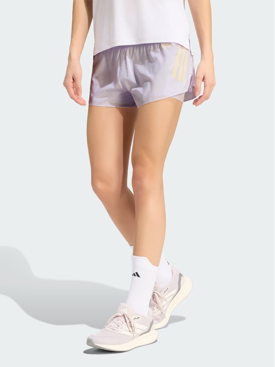 adidas adidas Szorty sportowe 158730 Fioletowy Regular Fit