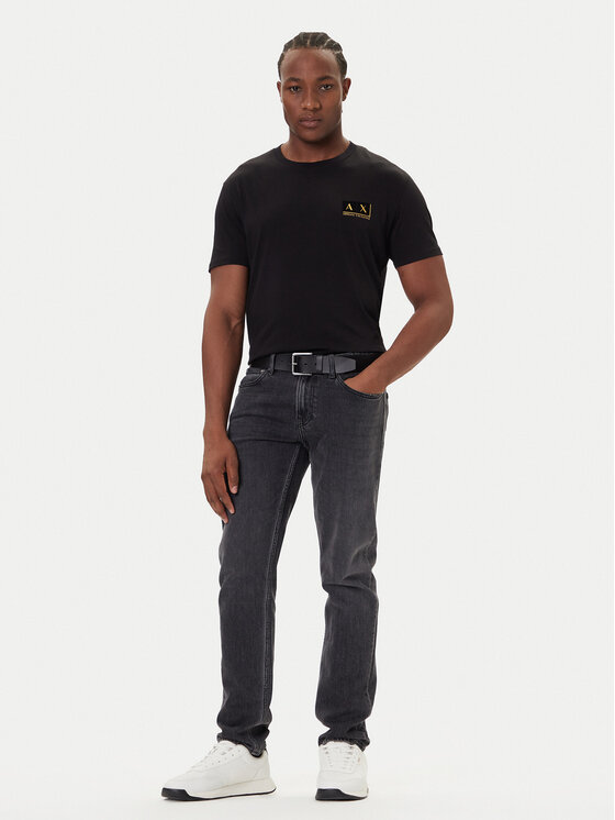 Armani Exchange Armani Exchange T-Shirt XM001911 AF10356 MC004 Černá Regular Fit