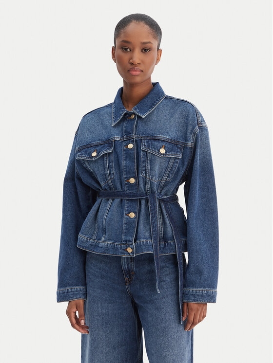 HUGO HUGO Jeansjacke Gizzie 50553184 Blau Regular Fit