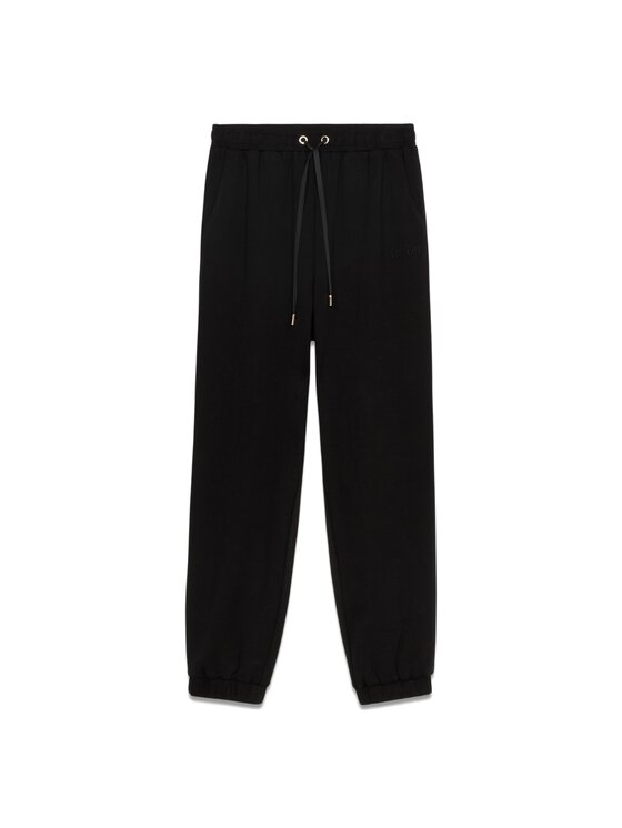 Oltre Oltre Pantaloni di tessuto P819J002273N033 Nero Boy Fit