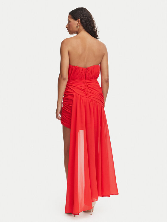 Bardot Bardot Φόρεμα κοκτέιλ Remalia 60555DB Κόκκινο Slim Fit