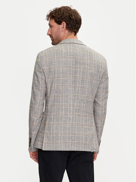 JOOP! JOOP! Marynarka 17 JB-47Hoverest 30042862 Szary Slim Fit