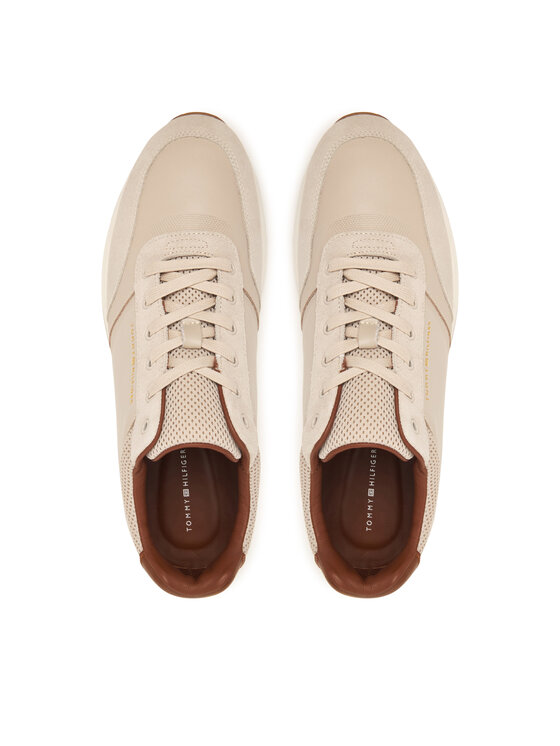 Tommy Hilfiger Tommy Hilfiger Superge Dressy Runner FM0FM05910 Svetlo bež