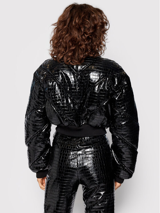 ROTATE ROTATE Яке бомбър Rosa Bomber Jacket RT549 Черен Regular Fit
