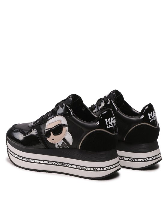 KARL LAGERFELD KARL LAGERFELD Sneakersy KL64930N Čierna