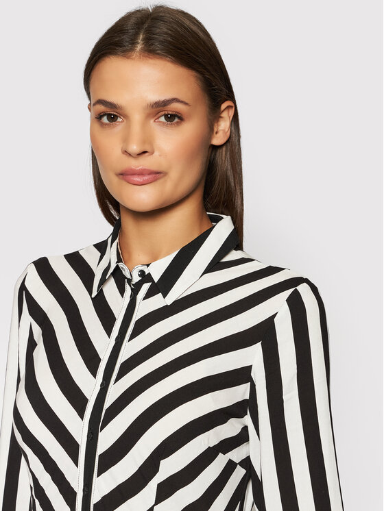YAS YAS Rochie tip cămașă Savanna 26022663 Alb Regular Fit