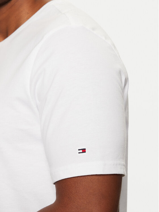 Tommy Hilfiger Tommy Hilfiger T-shirt MW0MW38980 Bijela Regular Fit