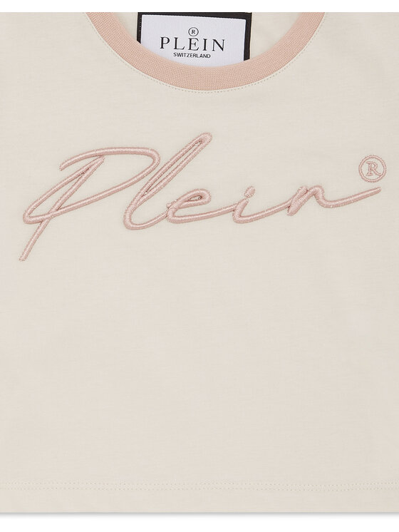 PHILIPP PLEIN PHILIPP PLEIN T-Shirt 28149 Różowy Regular Fit