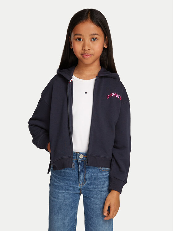 Tommy Hilfiger Tommy Hilfiger Felpa KG0KG08193 Blu scuro Regular Fit