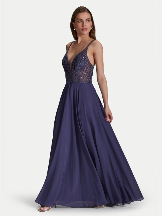 Hey Kyla Hey Kyla Rochie de seară 5AI056HK Violet Regular Fit