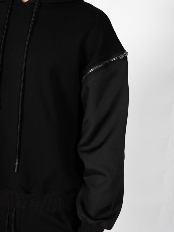 Les Hommes Les Hommes Μπλούζα LBH1000700F Μαύρο Regular Fit