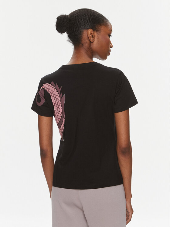 PINKO Pinko T-Shirt Quentin 100535 A1RN Černá Regular Fit
