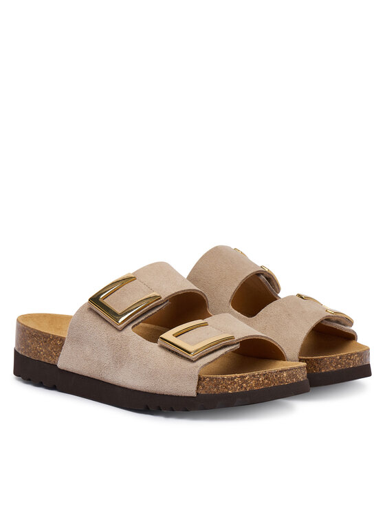 Scholl Scholl Шльопанці Monterey 2 Straps MF32404 Бежевий