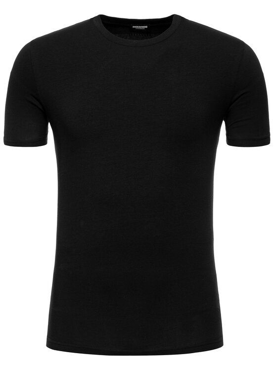 Dsquared2 Underwear Dsquared2 Underwear Комплект тениски DCX200030.20013 Черен Regular Fit
