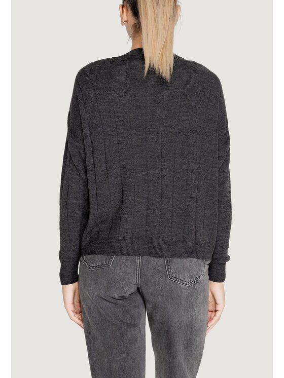 ONLY ONLY Maglione ONLTESS LS O-NECK KNT Grigio Regular Fit
