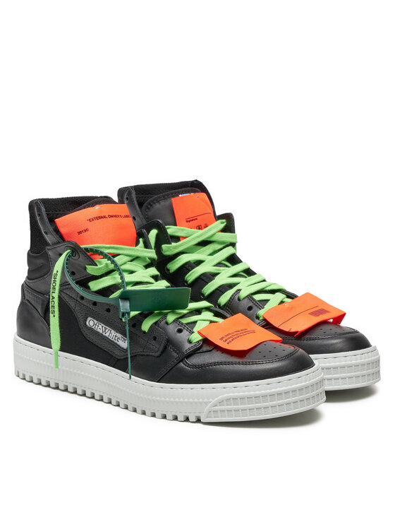 Off-White Off-White Sneakersy OMIA065S22LEA0031010 Černá