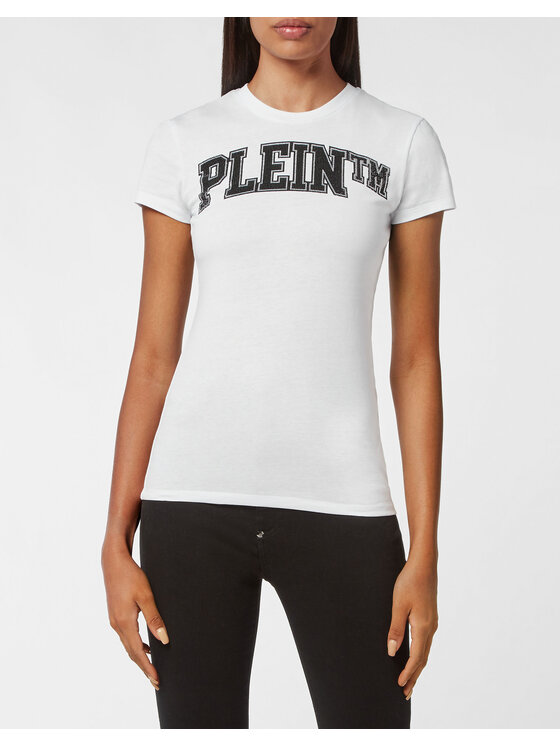 PHILIPP PLEIN PHILIPP PLEIN T-shirt 3655 Bianco Regular Fit
