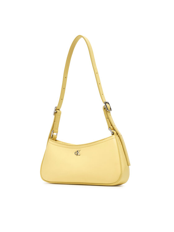 Calvin Klein Calvin Klein Torebka Ck Small Shoulder Bag LV04F3170G Żółty
