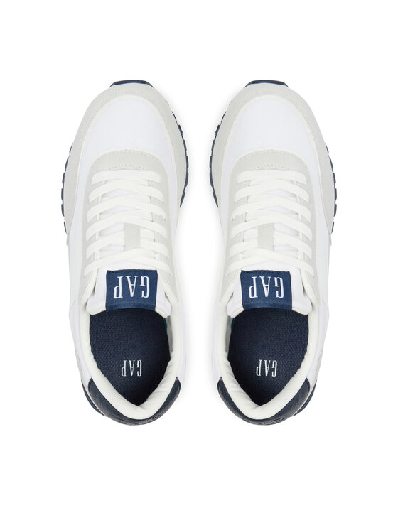 Gap Gap Sneakersy New York Nyl GAF004F5SWWHOFGP Bílá