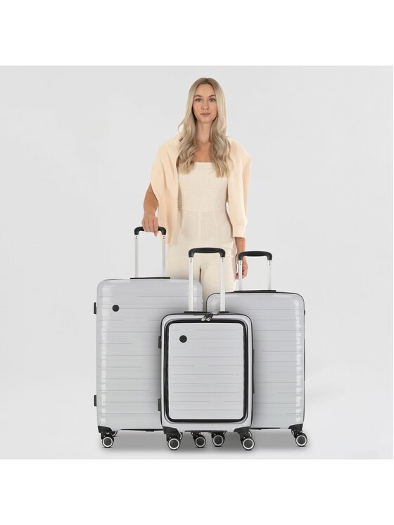 cocoono cocoono Komplet walizek 322980 Szary