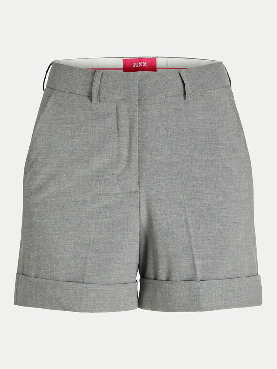 JJXX JJXX Šortky z materiálu Mary 12213192 Šedá Regular Fit