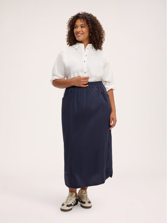 Fiorella Rubino Fiorella Rubino Gonna maxi 1701E000051N034 Blu A-Line Fit