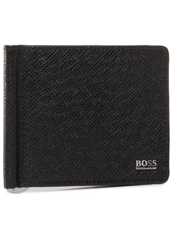 Boss Boss Etui pentru carduri Signature 6Cc M Clip 50434777 Negru