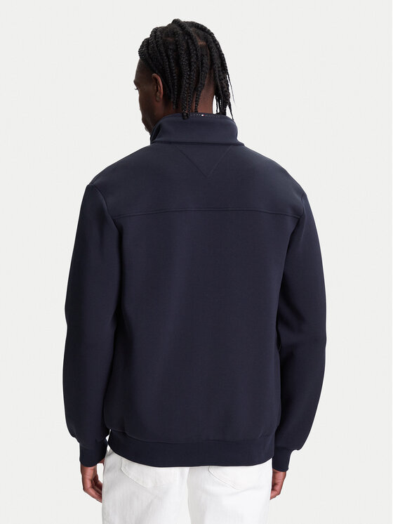 Tommy Hilfiger Tommy Hilfiger Mikina Permormance MW0MW41227 Tmavomodrá Regular Fit