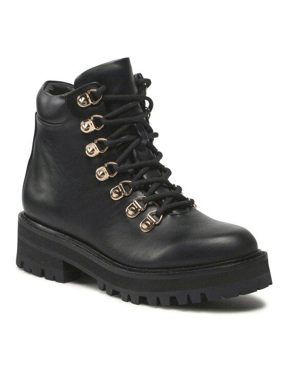 Guess Guess Trapper stila apavi Issi FL8ISS LEL09 Melns