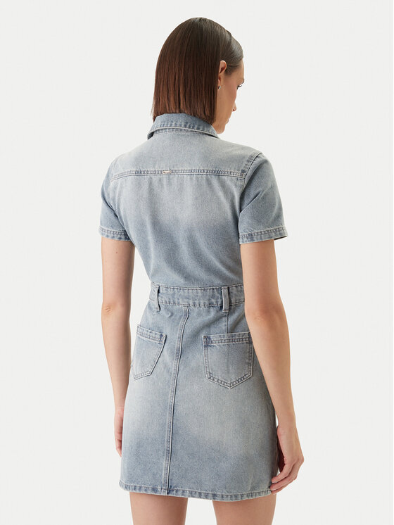 Morgan Morgan Vestito di jeans 241-ROGLA Celeste Regular Fit