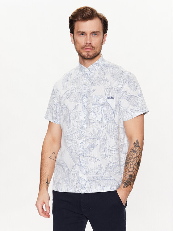 Camicia Collins M3GH71 WFDZ0 Multicolore Regular