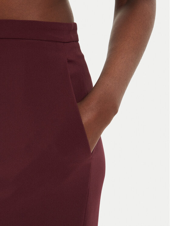 Elisabetta Franchi Elisabetta Franchi Pliiatsseelik GO-044-46E2 Bordoopunane Slim Fit
