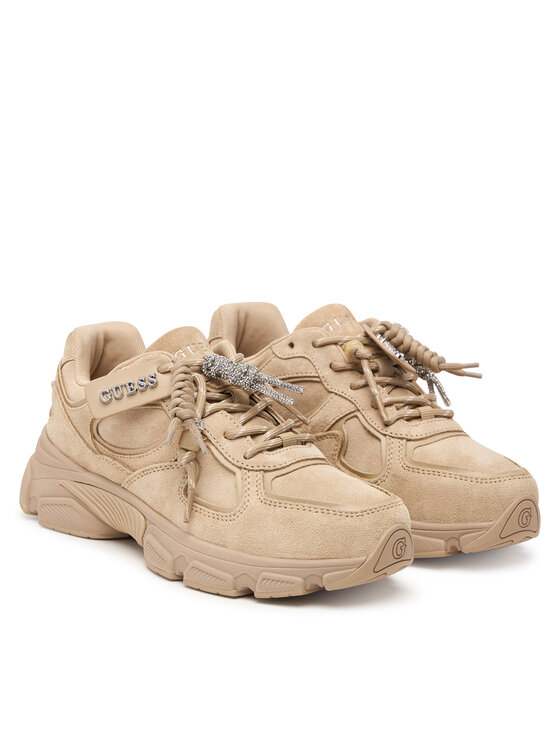 Guess Guess Sneakersy FLFIRR SUE12 Beżowy