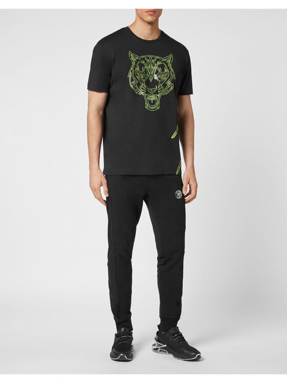 Plein Sport Plein Sport T-shirt 8219 Nero Regular Fit