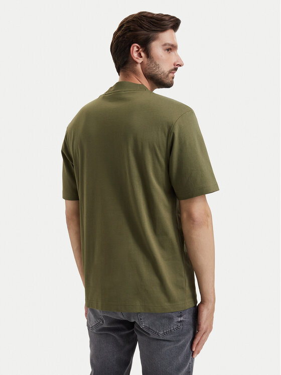 HUGO HUGO T-särk Nieros 50509991 Roheline Regular Fit