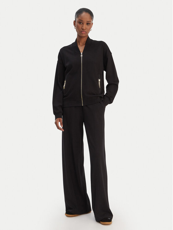 Liu Jo Sport Liu Jo Sport Teplákové nohavice TA6026 JS182 Čierna Relaxed Fit